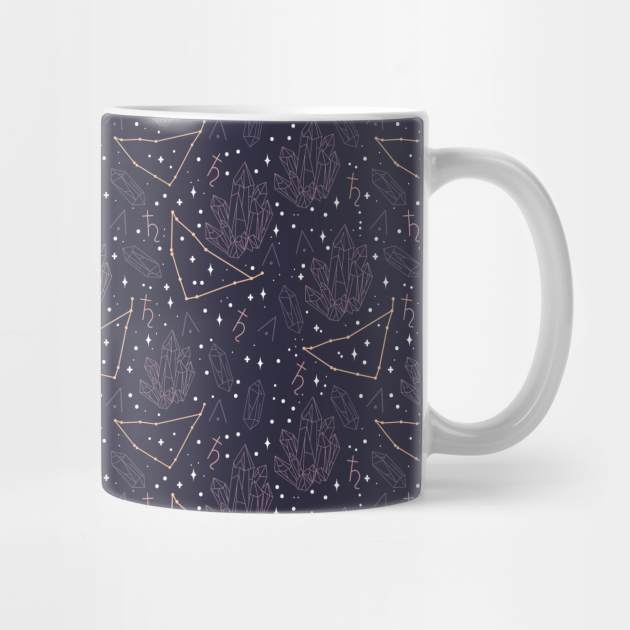 Capricorn Constellation Pattern by VenusAndMoon